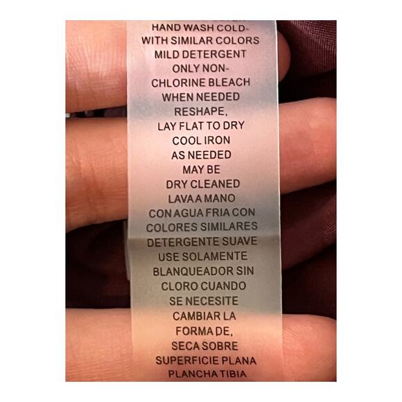 Vince Camuto dress stretch crepe dark red size 4 - Picture 7 of 7